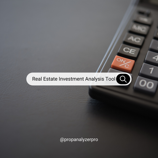 Real Estate Investment Analysis Tool